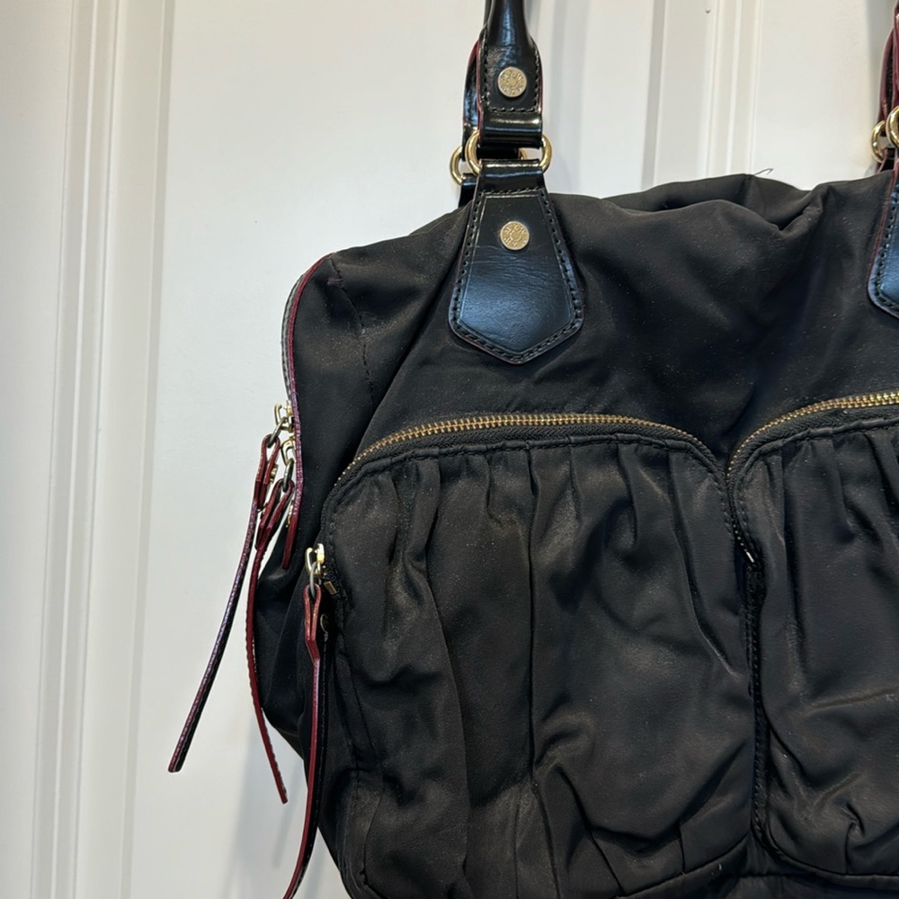 MZ Wallace Nylon Shoulder Bag, black
